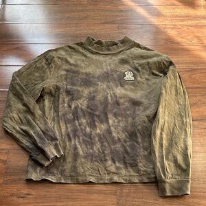 Vans Olive Tie-Dye Crewneck Shirt